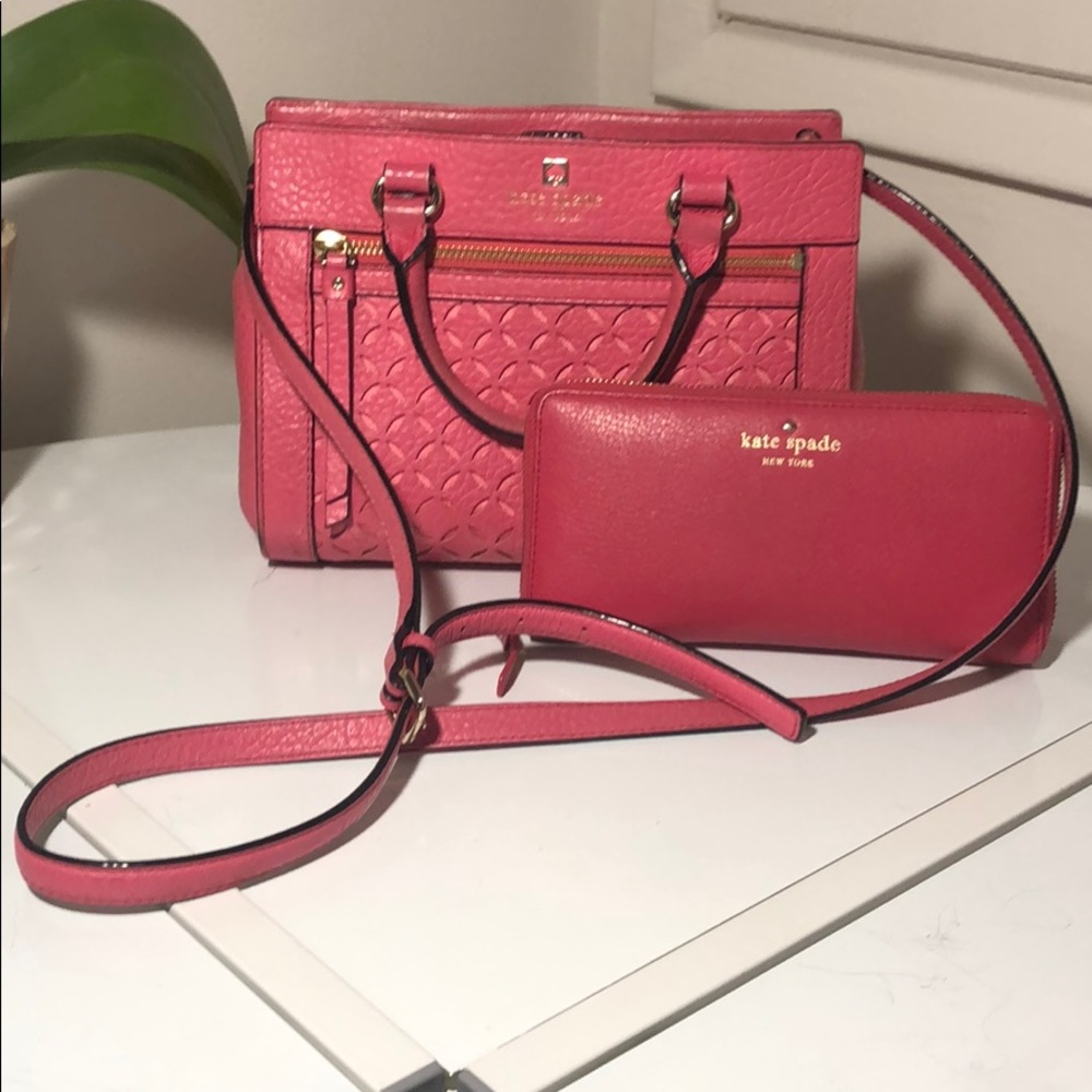 Kate Spade purse and wallet set